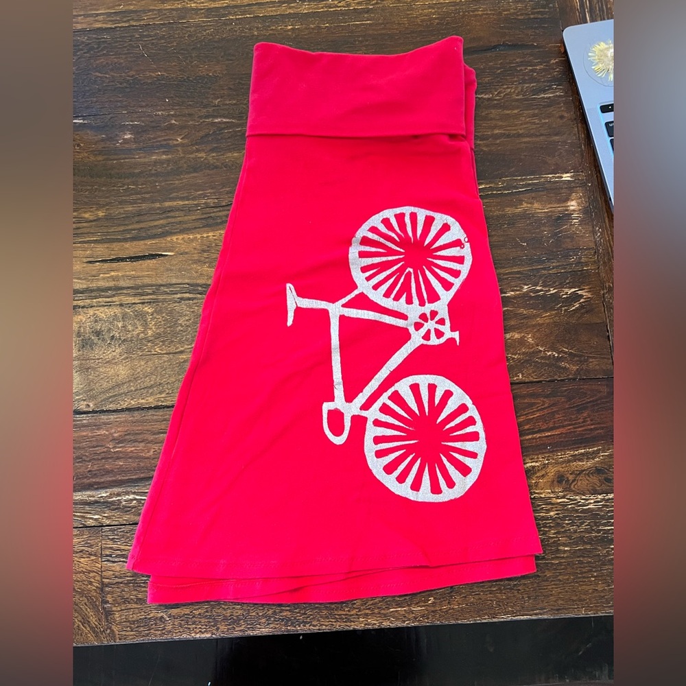 UW Madison Wisconsin skirt with Union Terrace symbol